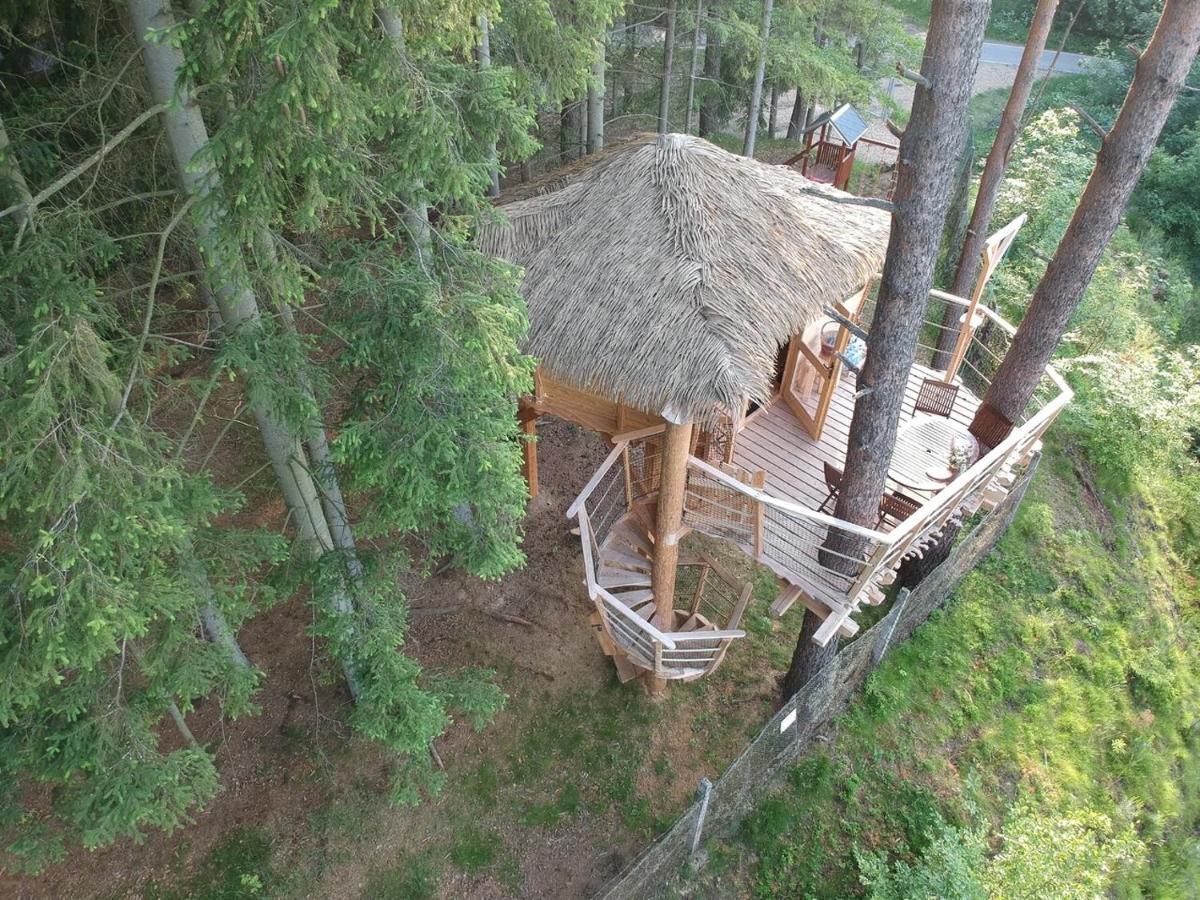 Treehouse U Rybnika Hotel Osecna Exterior foto